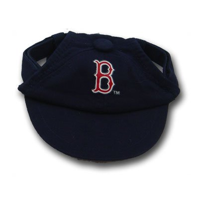 Boston Red Sox Dog Puppy Cap Hat Medium Large Officially Licensed MLB Baseball