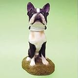 Mini Bobble Head Dog Boston TerrierIMAGE