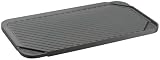 Chef's Design Reversible Hard-Coat Anodized Double Burner Grill/Griddle