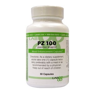 Buy PZ100 - Mood Enhancement Formula By Lab88 Made in the USA - Combat Stress and Anxiety Today by PZ100