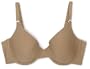 Maidenform Women's One Fabulous Fit Tailored Demi Bra, Beige, 34C