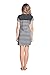 Suntasty Women's Sleep Shirt Cotton Soft Stripes Short Sleeve Crewneck Nightgown
