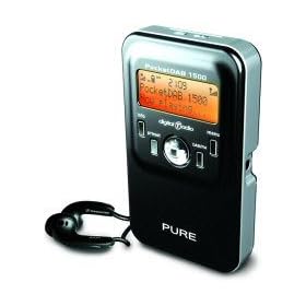 PURE PocketDAB 1500, Rechargeable Personal DAB/FM Radio