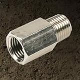 VIAIR VIAIR-92833 Check Valve .375 Female To .375 Male NPT Nickle Plated