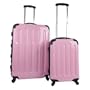 28" Spinner PINK Suitcase + FREE Carry-on luggage set