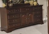 Crawford Furniture Brentwood 7-Drawer Dresser with Optional Mirror