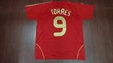 08-09 SPAIN HOME JERSEY EURO TORRES NEW WITH TAGS + FREE SHORT (SIZE M)