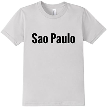 Kids "Sao Paulo" T Shirt 10 Silver