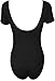 WearAll Women's Plus Size Plain Stretch Bodysuit