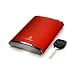 Iomega eGo Portable Hard Drive, FireWire 400/USB 2.0, 160GB Cherry Red - 33932