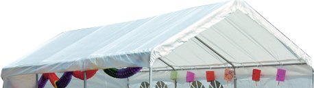 Siena Garden 283879 Ersatzdach zu Partyzelt, wei&szlig;, L 600 x B 300 cm Preisvergleich