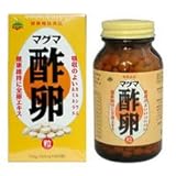 マグマ酢卵[600粒] 【毎日できる健康対策に！カルシウムとミネラル豊富な酢卵の粒】
