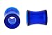 Double Flare Acrylic Tunnel - Dark Blue - 8g - Sold as a Pair