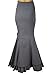(XS, XXL, 20, 22, 24 or 28) Rainy Night in London - Black or Gray, Gothic Steampunk Victorian Skirt