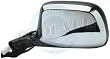 1992 Ford F-150 XLT Lariat Driver Side Mirror Head Assembly - Power Paddle Design Black & Chrome