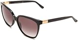 Gucci Women's 3502/S Wrap Sunglasses, Black Frame/Grey Gradient Lens, One Size