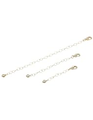 Flashed Brass 3 Piece of 1", 2", and 4" Extenders Set