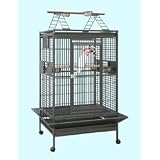 40 X 30 X 72 Wrought Iron Playtop Bird Cage