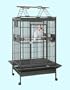 40" X 30" X 72" Wrought Iron Playtop Bird Cage