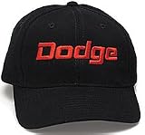 DODGE Classic Automotive Fine Embroidered Hat Cap - Solid Black
