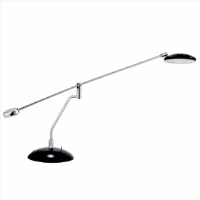 Adesso 3626-01 Trapeze Balance Arm Desk Lamp, Black Chrome by Adesso