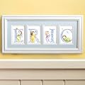 Personalized Baby Figures 6-8 Letters Name Frame