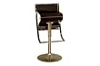 Felix Wood and Chromed Barstool