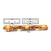 PSE Amber - 7003HAW - Dual Deck Lightbar, Halgn, Ambr, Perm, 52 In