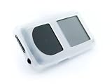 Tuff-Luv Slim&Lite Silicone skin case cover (For Samsung YP-S3) + Belt clip (Clear)