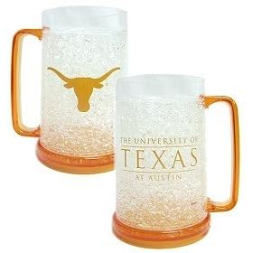Texas Longhorns Crystal Freezer Mug by 