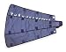 Westward 6NE84 Tool Roll, 28 Lx12 W, 15 Pockets, Blue