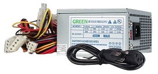 Hercules Micro ATX Matx 450 Watt Power Supply