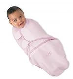 CLOSEOUT Kiddopotamus SwaddleMe Cotton Knit Small 7-14 Pounds In Peachy Pink