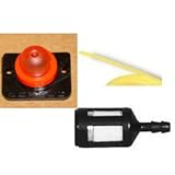 Primer Bulb Repair Kit.. Fits Craftsman, Poulan, Weedeaters and Chainsaws. Can be Trimmed to a Diamond Shape. Kit Contains One Walbro Carburetor 188-519-1 Primer Bulb. Replaces Poulan Part #530-038874. Includes Fuel Lines and Universal Tank Filter