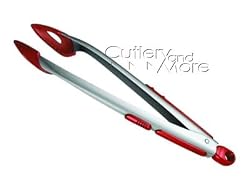 Zyliss Cook-N-Serve Tongs - Red