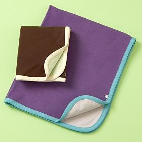 Babysoy Soybean Fiber Blanket - Blanket (Brown/Lt. Green) 32 x 30