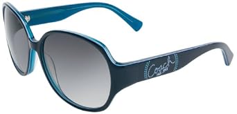 Click here to buy COACH S2030 Sunglasses (414) Navy [Eyewear] by COACH.