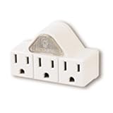 AmerTac 71043 - Neon Guide Light with 3 Power Outlets