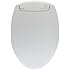 Brondell L60-RW LumaWarm Heated Nightlight Round Toilet Seat, White