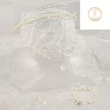 Review   / Cream Pearl and Chain Bridal Jewellery Kit : Pack of 10
