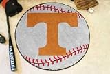 NCAA TENNESSEE VOLUNTEERS BASEBALL SHAPED DOOR MAT RUG