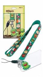 Muppets Lanyard with Dangle Keychain