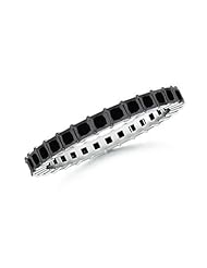 Enhanced Black Diamond Eternity Band