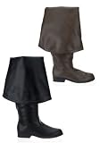 Mens Large-Cuff Pirate Boot. Small: Mens 8-9 Medium: Mens 10-11 Large: Mens 12-13 X-Large: Mens 14-15