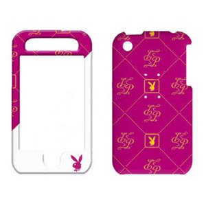 Fits Apple iPhone 3G Cell Phone Snap on Protector Faceplate Cover Housing Case - Playboy 001