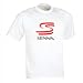 Ayrton Senna White Double-S T-Shirt - Large