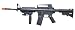 Sporting Goods : Spring Loaded Airsoft Rifle Gun with Laser + 295 FPS