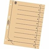 Produkt-Bild: Herlitz 10843431 Trennbl&auml;tter Premium A4 chamois Inh.100