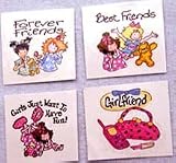 Shopzeus USA zeusd1-TOYC-2169501 Girlie Slumber Party Temporary Tattoos- 144 PKG