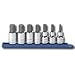 KD Tools KDT80720 7 Piece 3/8" and 1/2" Drive Metric Hex Bit Socket Set